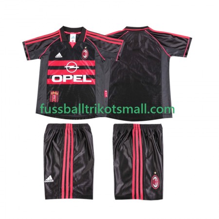 Fußballtrikots AC Mailand 1999 Retro Kinder 1998 Kurzarm 3rd trikot kaufen